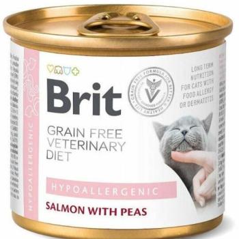 Brit Grain Free Veterinary Diet Hypoallergenic salmon & pea 200 g kép