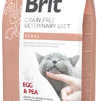 Brit Grain Free Veterinary Diet Renal egg & pea 400 g kép