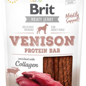 Brit Jerky Venison Protein Bar szarvas fehérje szelet 80 g kép