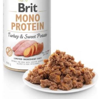 Brit Mono Protein Turkey & Sweet Potato 6x400 g kép