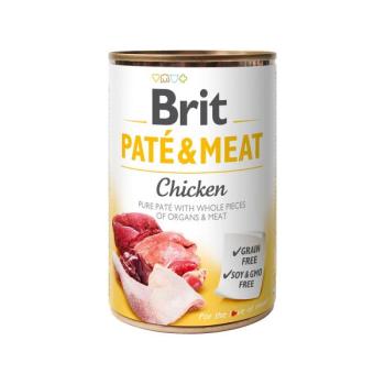 Brit Pate & Meat Chicken 400 g kép