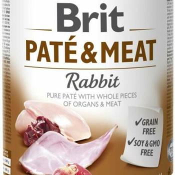 Brit Paté & Meat Rabbit 800 g kép
