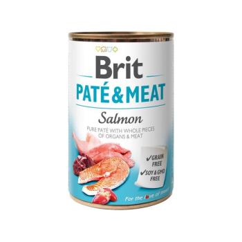 Brit Pate & Meat Salmon 400 g kép