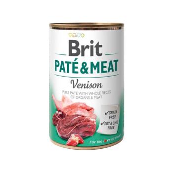 Brit Pate & Meat Venison 400 g kép