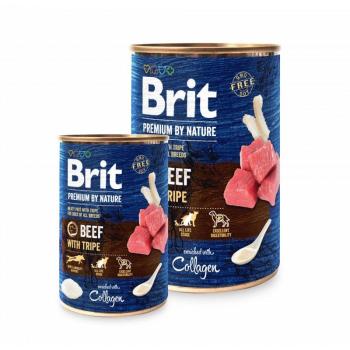 Brit Premium by Nature Adult Beef with Tripes 800 g kép