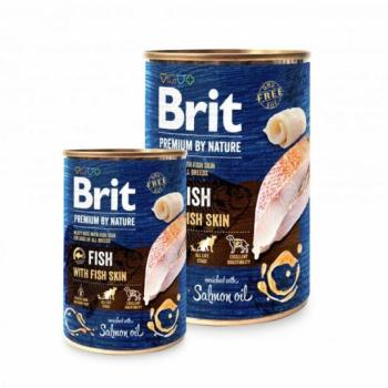 Brit Premium by Nature Adult Fish with Fish Skin 24x800 g kép