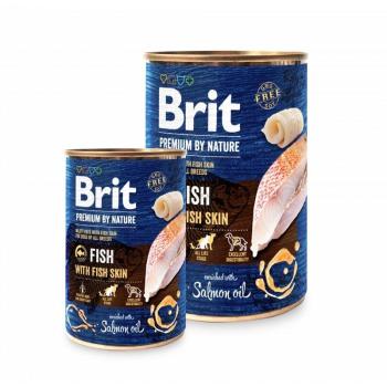 Brit Premium by Nature Adult Fish with Fish Skin 800 g kép