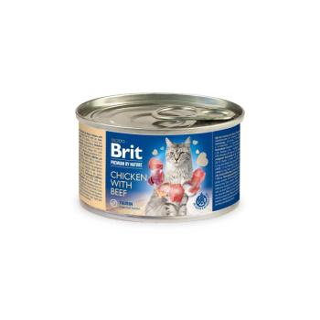 Brit Premium by Nature Cat - Chicken with Beef 200 g kép