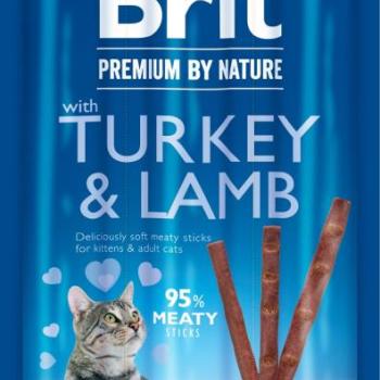 Brit Premium by Nature Cat Sticks - Turkey & Lamb 15 g kép