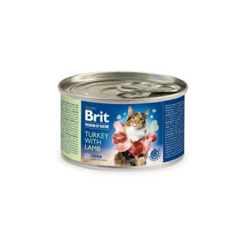 Brit Premium by Nature Cat - Turkey with Lamb 200 g kép