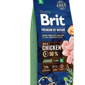 Brit Premium by Nature Junior Extra Large Chicken 15 kg kép