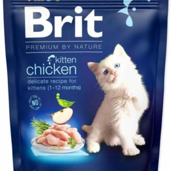 Brit Premium by Nature Kitten chicken 300 g kép