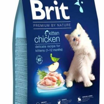 Brit Premium by Nature Kitten chicken 8 kg kép