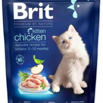 Brit Premium By Nature Kitten chicken 800 g kép