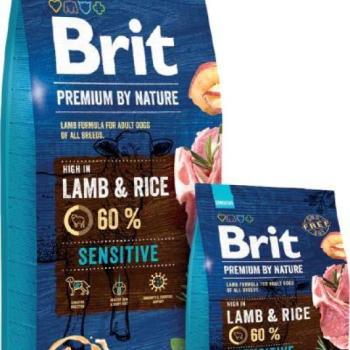 Brit Premium by Nature Lamb & Rice 3 kg kép