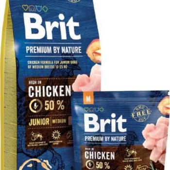 Brit Premium by Nature Medium Junior 15 kg kép