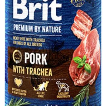 Brit Premium by Nature Pork with Trachea 400 g kép