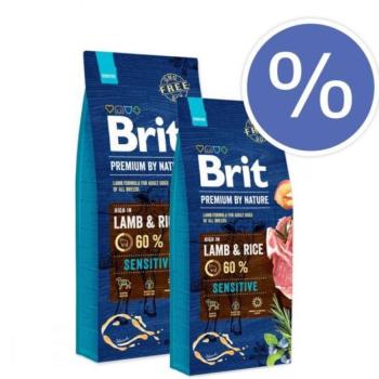 Brit Premium by Nature Sensitive Lamb 2x15 kg kép