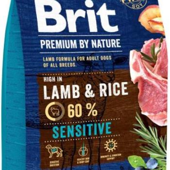 Brit Premium by Nature Sensitive Lamb & Rice 3 kg kép