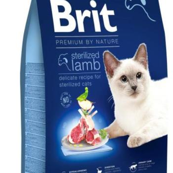 Brit Premium by Nature Sterilized lamb 8 kg kép