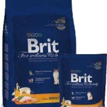 Brit Premium Cat Adult chicken 1,5 kg kép