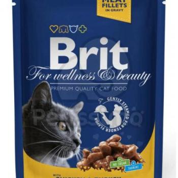 Brit Premium Cat chicken & turkey 100 g kép