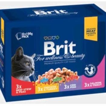 Brit Premium Cat Family Variety 12x100 g kép