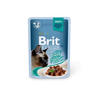 Brit Premium Cat Gravy - Beef Fillets 85 g kép