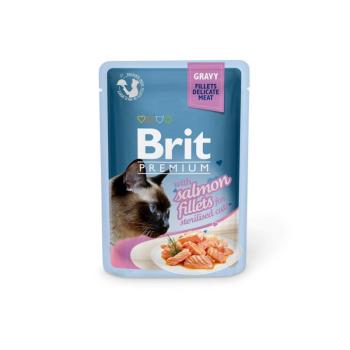 Brit Premium Cat Gravy - Salmon Fillets 85 g kép