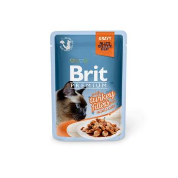 Brit Premium Cat Gravy - Turkey Fillets 85 g kép