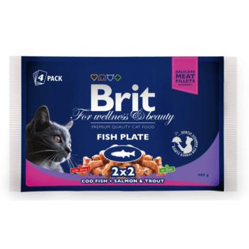 Brit Premium Cat halas multipack 4 x 100 g kép