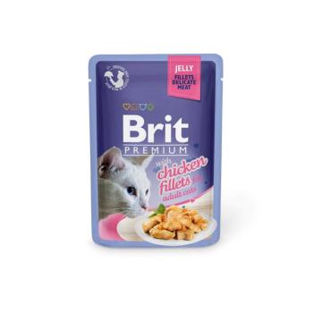 Brit Premium Cat Jelly - Chicken Fillets 85 g kép