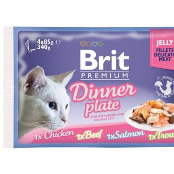 Brit Premium Cat Jelly - Dinner Plate 4 x 85 g kép