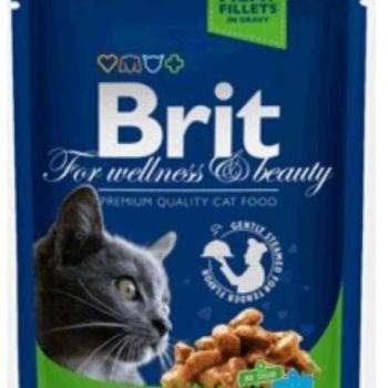 Brit Premium Cat Sterilised 100 g kép