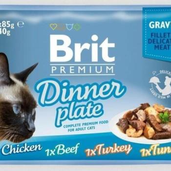 Brit Premium Dinner Plate gravy 4x85 g kép