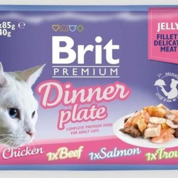 Brit Premium Dinner Plate jelly 4x85 g kép