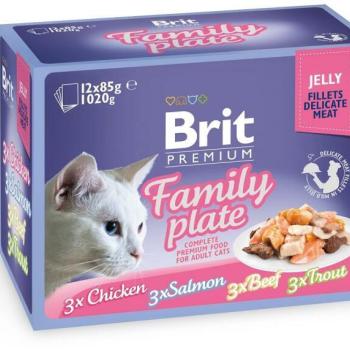 Brit Premium Family Plate jelly 12x85 g kép