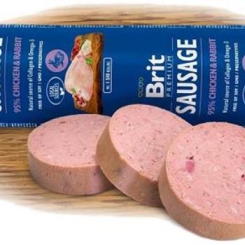 Brit Premium - Sausage Chicken & Rabbit 800 g kép