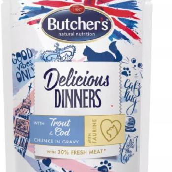 Butcher's Delicious Dinners trout & cod 100 g kép