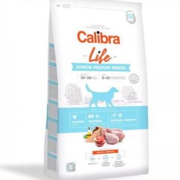 Calibra Dog Life Junior Medium Breed Chicken 12 kg kép