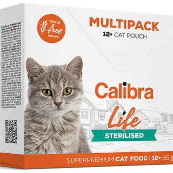 Calibra Life Sterilised Multipack 12x85 g kép