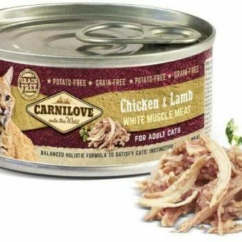 CARNILOVE Adult chicken & lamb 100 g kép