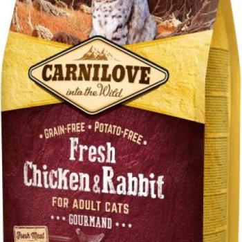 CARNILOVE Adult Fresh chicken & rabbit 2 kg kép