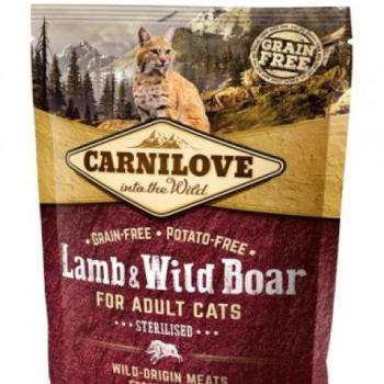 CARNILOVE Adult lamb & boar 400 g kép