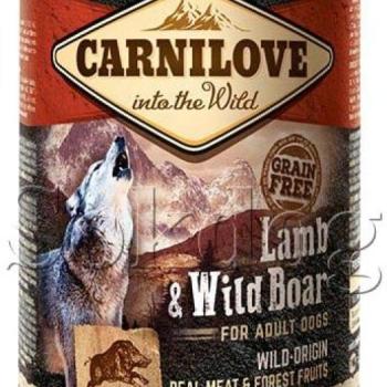 CARNILOVE Adult - Lamb & Wild Boar 6x400 g kép