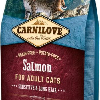 CARNILOVE Adult salmon Sensitive Long Hair 2 kg kép