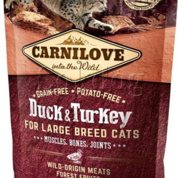 CARNILOVE Duck & turkey Large Breed 400 g kép