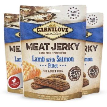 Carnilove Jerky Snack bárány & lazac filé 100 g kép