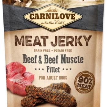 CARNILOVE Jerky Snack Beef Fillet marha filé 100 g kép