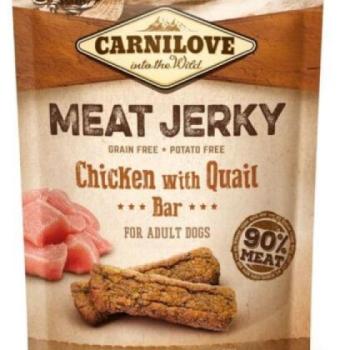 CARNILOVE Jerky Snack Chicken Quail csirke és fürj 100 g kép